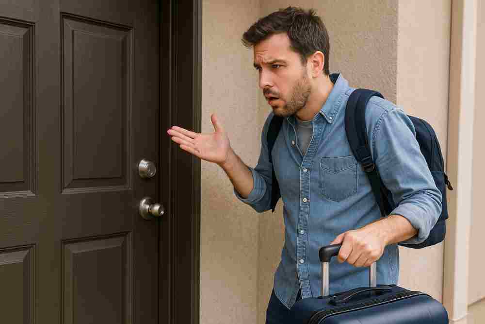 Cuando vuelves de vacaciones sin llaves: ¿Tienes cambiar la cerradura?